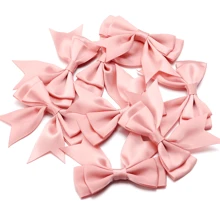 10pcs/Pack Double Layered Polyester Ribbon Bowknot, Ins Style Hair Accessory, Gift Wrapping Material, Diy Ribbon Bowknot,Suitable For Rustic Wedding Invitations, Bows, Garlands, DIY Crafts, Christmas Decorations, DIY Home Decor, Wedding Parties And Gift Wrapping Valentines - Bow - View 21