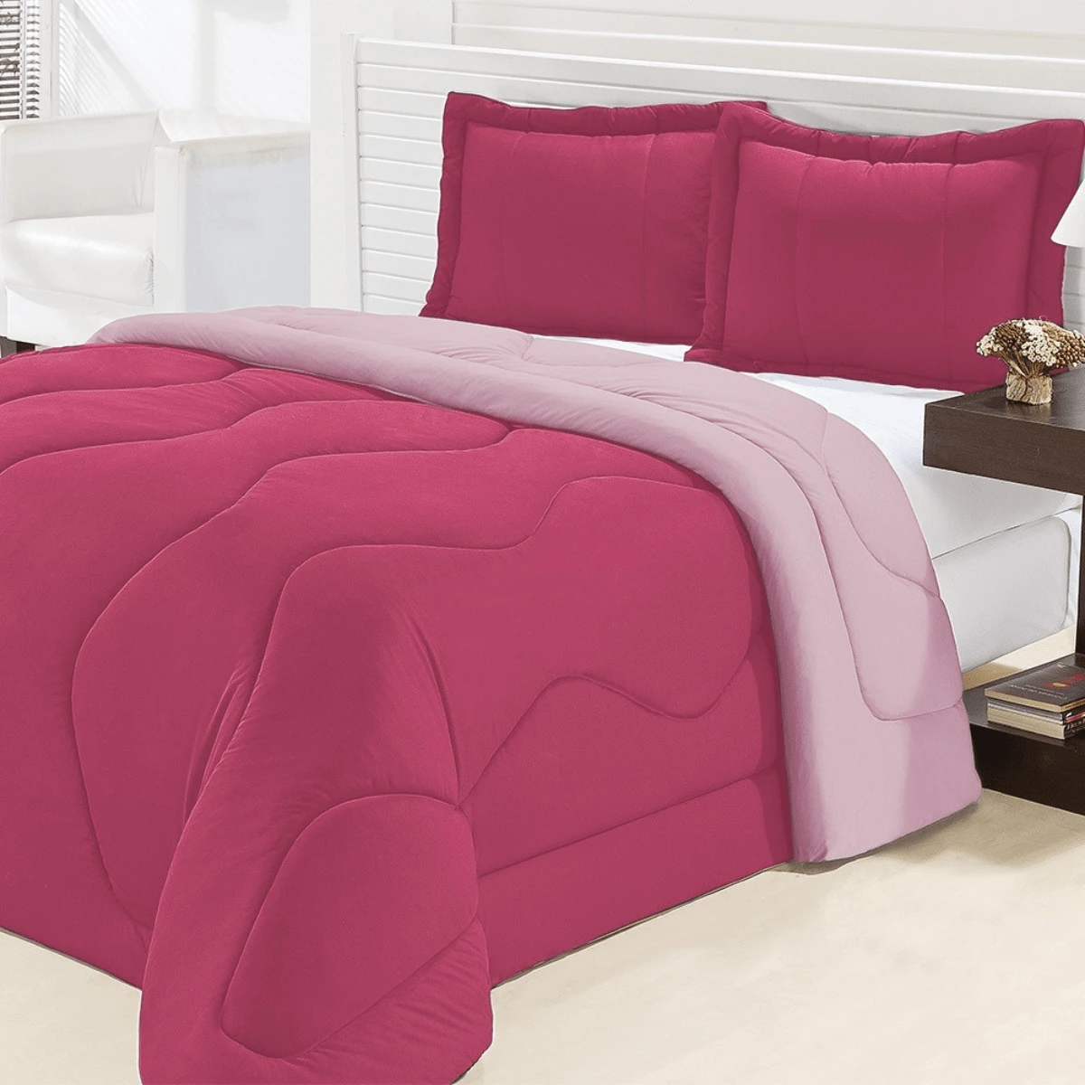 Comforter Sets - rosa con rosa - Ver 1