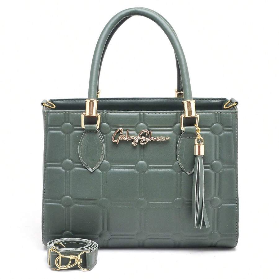 Women's Crossbody Bag Madrid Gaby Show - xanh quân đội - Xem 1