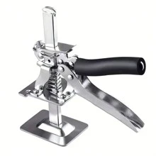 1入陶瓷瓷磚高度調節器和升降器,用於地面和牆壁瓷磚安裝,金屬手工工具 - 銀色 - 查看 5