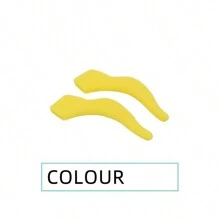 1對眼鏡配件眼鏡腿矽膠耳墊,防滑,大號勾耳,眼鏡運動握把,男女通用可愛時尚創意禮物 - 彩色 - 查看 9