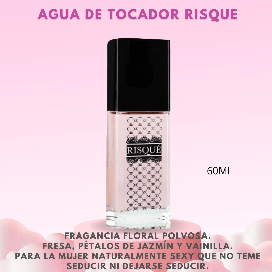 JAFRA Risque agua de tocador de 60ml /para Dama - Floral - Ver 1