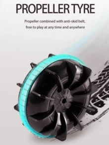 水陸兩棲遙控車,2.4ghz手勢感應4wd遙控船,360°旋轉防水遙控特技車,適合4-12歲兒童禮物,適用於各種地形,海灘、泳池、水中玩具 - 綠色 - 查看 5