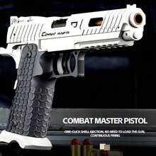 1pc Adult Mini Gun Toy, Stress-Relief Toy For Adults, Suitable For Relieving Adhd, Anxiety, Best Gift For Friends - White - View 3