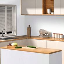 自粘式壁紙,易於粘貼,可用於立式線、桌子和門的牆壁接觸紙,讓裝飾變得更輕鬆 - 玫紅色 - 查看 3