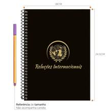 iscool College Notebook Of Professions International Relations - 黑金 - 查看 3