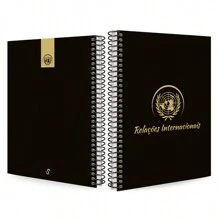 iscool College Notebook Of Professions International Relations - 黑金 - 查看 2