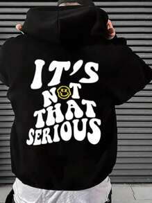 Men Hoodies - 黑色 - 查看 1