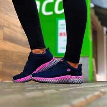 FARMFUN Women Sports Shoes - 藍色 - 查看 2
