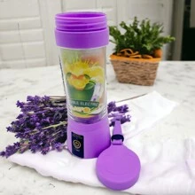 Licuadora portatil, licuadora recargable, batidora de licuados - Morado - Ver 2
