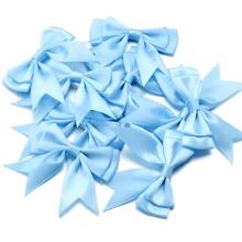 10pcs/Pack Double Layered Polyester Ribbon Bowknot, Ins Style Hair Accessory, Gift Wrapping Material, Diy Ribbon Bowknot,Suitable For Rustic Wedding Invitations, Bows, Garlands, DIY Crafts, Christmas Decorations, DIY Home Decor, Wedding Parties And Gift Wrapping Valentines - Bow - View 27