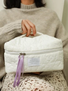 Toiletry Bags - White - View 3