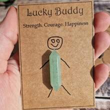 1 件可愛的水晶禮物。幸運水晶。水晶代表幸運/治癒/平靜。友誼水晶。想著你。水晶禮物祝你好運。 - 白色 - 查看 3