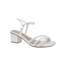 Women Heeled Sandals - 白色 - 查看 2