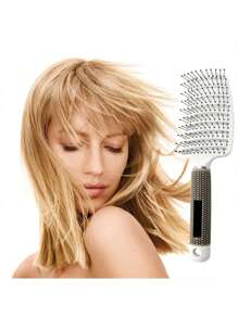 Cepillo peine profesional peine para el cabello peine para el cabello húmedo/seco ventilación peine peine para el cabello peine de masaje - Blanco - Ver 1