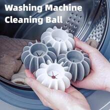 可循環使用的神奇洗衣球,5入/10入/20入洗衣機防纏結球,抗打結球,矽蒸烤烘球（隨機顏色）