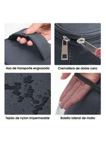 Large Capacity Thermal Lunch Bag, Shoulder Lunch Box