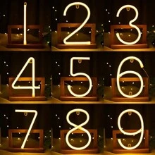 1入組26個字母、數字和特殊字符霓虹裝飾燈,房間牆掛燈,婚禮生日派對氛圍燈,意外驚喜禮物@ # &字母燈愛心燈 - 彩色 - 查看 7