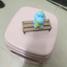 1PC Micro Landscape Mini Small Furniture Wooden Small Stool Chair Small Table Dollhouse Scene Decoration Props Ornaments - Long Table - View 4