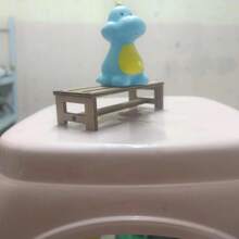 1PC Micro Landscape Mini Small Furniture Wooden Small Stool Chair Small Table Dollhouse Scene Decoration Props Ornaments - Long Table - View 2