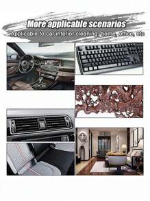 Nội thất ô tô Lông mềm Chải , Trung tâm Bảng điều khiển Dụng cụ vệ sinh , Phủi bụi Đối với Lỗ thông hơi Gap - Hồng - Xem 8