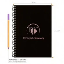 iscool College Notebook Of Human Resources Professions - 黑白金 - 查看 3