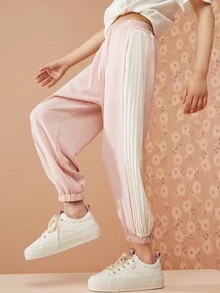 少女側摺輕盈透氣抗蚊褲 - 彩色 - 查看 8