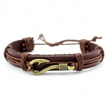 1 Pieza Pulsera Con De Anzuelo De Pesca Para Hombres - Multicolor - Ver 5