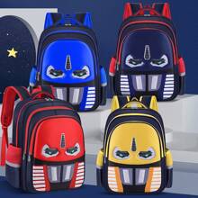 Boys Backpack, Anime Cartoon Student Schoolbag, Lightweight Children's Backpack, Multifunctional Outdoor Travel Backpack, Birthday Gift, Suitable For Primary School Students Aged 6-14