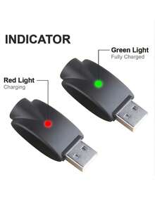 510焊鐵電池筆調節電壓小型焊接套裝,含2入usb充電器 - 淺藍色 - 查看 5