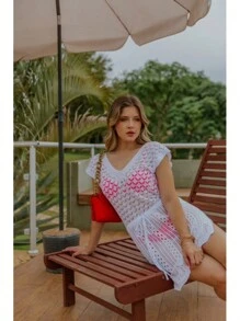 Women Cover Ups - trắng - Xem 7