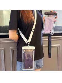 Universal Waterproof Phone Pouch, Fits Phones Up To 7.0 Inches Including Galaxy S22 Series, 3D Waterproof Phone Dry Bag, Suitable For Vacation Use - Thick Rope - View 6