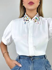 Women Blouses - Blanco - Ver 1