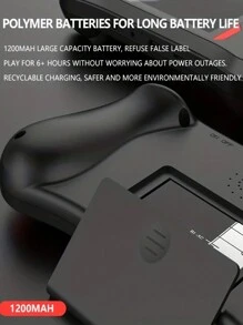 Small Game Console With Multiple Games Supporting Two Player Combat 1200mah Battery With 3.5-Inch Screen As A Gift - Red - View 5