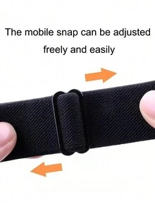 5pcs/Set Stretch Solo Loop Compatible With Apple Watch Band 38mm-49mm Soft Nylon Stretchable Wristband, Suit Compatible With Apple Watch Series Ultra/8/7/6/5/4/3/2/1 - 5pcs/set - View 2