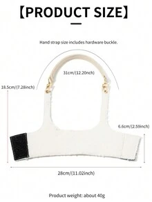 毛绒杯套白色饮料手提包奶茶咖啡杯旅行收纳袋小行李箱配件家居邮轮必需品旅行包迷你便携式旅行收纳袋便携式假日收纳袋 - 白色 - 查看 9