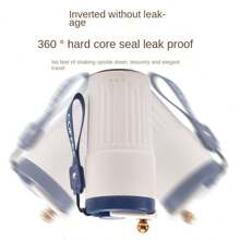 Convenient And Portable 450ml Stainless Steel Coffee Cup For The Busy On-The-Go - Beige - View 4