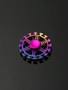 1pc Zinc Alloy Colorful History Pattern , Stress Relief Toy - Multicolor - View 4