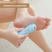 Professional Wireless Portable Electric Rechargeable Foot Grinder Foot Callus Remover For Feet Dead Skin - Blue - View 7
