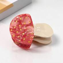 1pc Fashionable Mushroom Shaped Hair Clip For Women, Suitable For Daily Wear - Multicolor - View 6