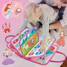 1PC Busy Board Toddler Travel Toys Quiet Book Sensory Toys For Toddlers 3-6, Montessori Toys For Toddler Activities Board, Educational Toys For 3-6 Year Old Girls Boys Gift, Princess[ Possess Children's Certificate ]School, Student, Stationery, School Supplies Prince On Board, Girl Toys Toddler, Toddler Sensory Toys, Busy Board, Busy Book, Montessori Toys, Busy Board, Busy Book, Montessori Toys,Busy Board,Busy Book,Montessori Toys,Busy Book,Busy Board,Montessori Toys