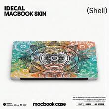 Compatible Laptop Case Compatible With Macbook Air 13, M2/M1/M2 Macbook Pro 13, 2020/2021 Macbook Pro 14/15, Macbook Air 11/12, Macbook Pro 16, With Oil Painting Totem Pattern. Also Fits Microsoft Notebooks Including 13.5/15/12 Inches Protective Cover. - Red and White - View 8