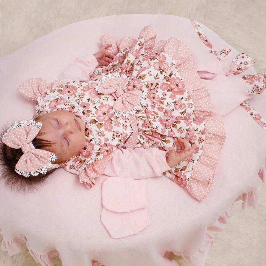 Baby Boys Jumpsuits - Màu hồng gỉ - Xem 1