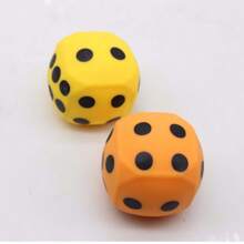 New 2024 Mahjong Dice Large Pinch, Joy Rebound, Decompression And Release God Tool Creative Flour Filling, Colorful Teenage Decompression Toy Gift - Multicolor - View 3