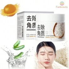 2 Piezas de Exfoliante De Arroz Para Aclarar La Piel, Exfoliante De Arroz Para El Cuerpo, Crema De Arroz Para Blanquear La Piel, Gel Exfoliante Blanquear La Piel, Exfoliante De Arroz Para Aclarar La Piel, Exfoliante Para El Cuerpo,Crema Para Aclarar Las Axilas Exfoliante De Arroz Para Aclarar La Piel   Gel Exfoliante De Extracto De Planta De Arroz ,xfoliante para aclarar el Rostro | Gel Exfoliante de arroz hidratante de 4.7 oz, Exfoliante Limpiador | Exfoliante Limpiador de Cuerpo Completo para Mujeres de Cualquier Tipo de Pie - Beis - Ver 2