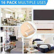 SHOULI 家具保護角,最佳透明桌邊保護邊緣護罩,保證安全 - 透明 - 查看 5