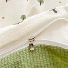 4pcs/Set Seasonal Skin-Friendly Duvet Cover 150x200cm Or 3pcs/Set - Beige - View 6