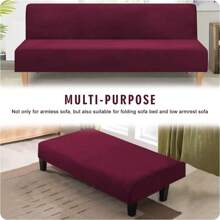 Sofa Covers - Burgundy - View 4