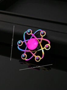 6入組鋅合金彩色壓力紓解玩具 - 彩色 - 查看 4