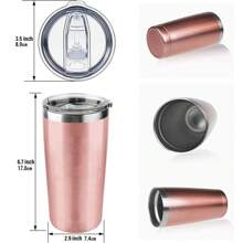 1pc, A-Z Letter Flower 20oz Coffee Mug Tumbler For Office And Home, Alphabet Coffee Cup, Birthday Gifts For Women, Mom, Best Friend, Bride, Bridesmaid Gift, White Tea Cup, Mother'S Day, Valentine'S Day, New Year'S Gift Water Bottle Back To School